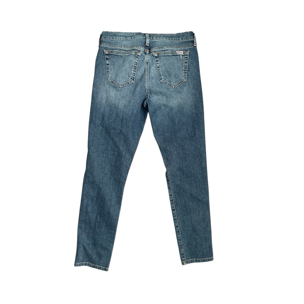 Joes Jeans High Rise Skinny Ankle Blue Denim Distressed Jeans Womens Size 29 EUC - Picture 3 of 4